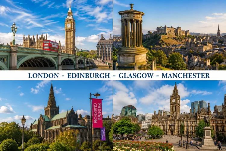 7Day 6Night London - Edinburgh - Glasgow - Manchester