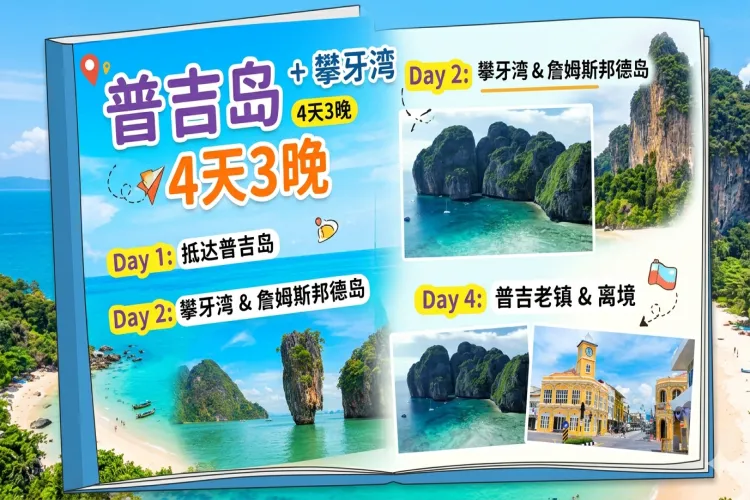 4Day 3Night Phuket + Phang Nga 5 in 1 Canoeing