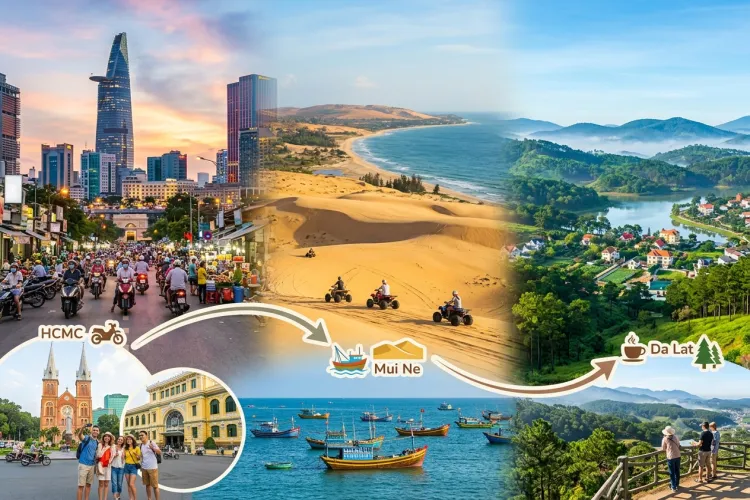6Day 5Night Ho Chi Minh - Mui Ne - Dalat - Nha Trang